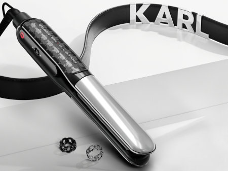 Placa de par Rowenta Karl Lagerfeld Thermostyle SF712LE0, invelis ceramic, tehnologie cu ioni, 5 trepte de temperatura, functie boost, oprire automata, negru [9]