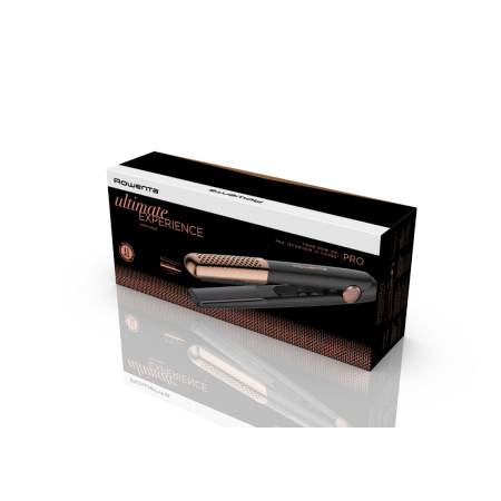 Placa de par Rowenta Ultimate Experience Inimitable SF8230F0, învelis Ultra Glide, afisaj LED, placi flotante 3D, tehnologie Thermo control, 5 trepte de temperatura, pieptene, suport termoceramic, neg [19]