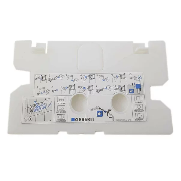 Accesorii WC - Placa de protectie Geberit pentru rezervor incastrat Delta