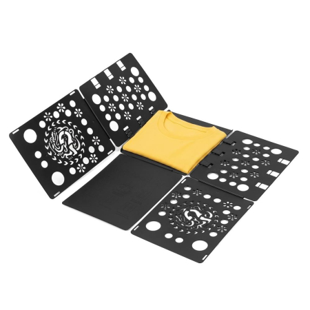 Placa pliabila pentru impaturit haine rapid, versatila pentru toate tipurile de imbracaminte, 68x57 cm, negru [13]