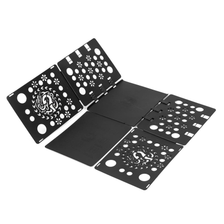 Placa pliabila pentru impaturit haine rapid, versatila pentru toate tipurile de imbracaminte, 68x57 cm, negru [16]