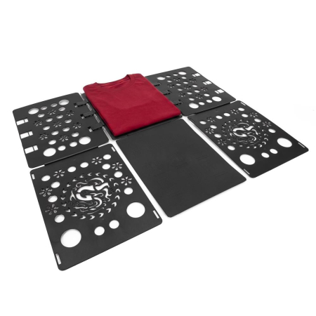Placa pliabila pentru impaturit haine rapid, versatila pentru toate tipurile de imbracaminte, 68x57 cm, negru [14]