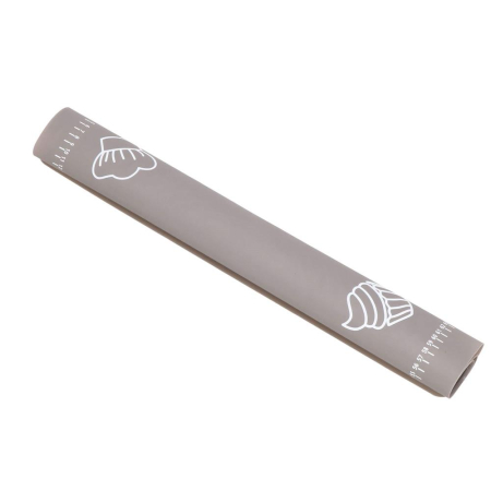 Plansa din silicon alimentar de framantat aluat, rezistenta la temperaturi ridicate, 65x45cm, gri [12]