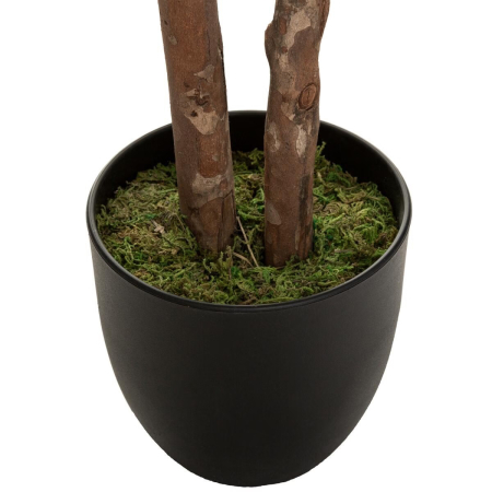 Planta artificiala Schefflera cu ghiveci, 135 cm, verde [2]