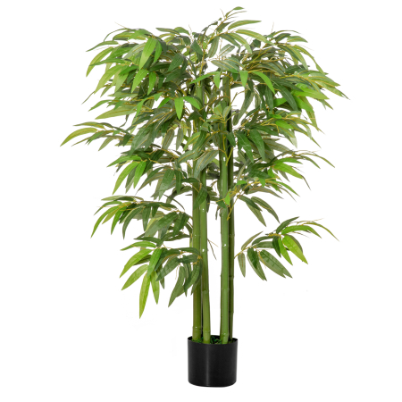 Decoratiuni -  planta artificiala bambus in ghiveci, 140 cm