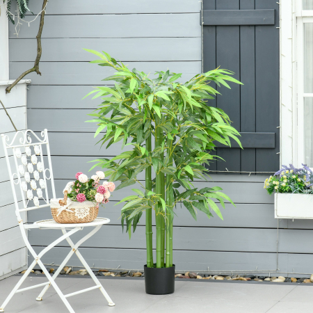 planta artificiala bambus in ghiveci, 140 cm [3]