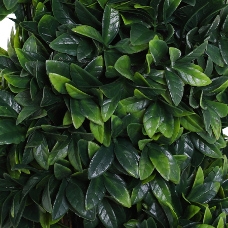  Planta Artificiala Decorativa Buxus in Spirala cu Ghiveci Inclus, Ф32x120 cm, Verde [8]
