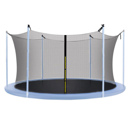 Dormitor & birou - Plasa de siguranta si protectie trambuline, 366cm cu 8 stalpi interiori