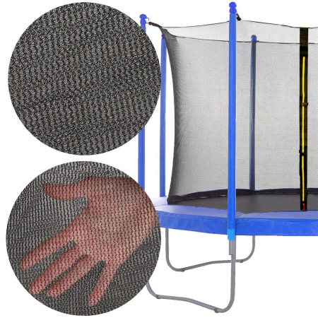 Plasa de siguranta si protectie trambuline, 366cm cu 8 stalpi interiori [8]