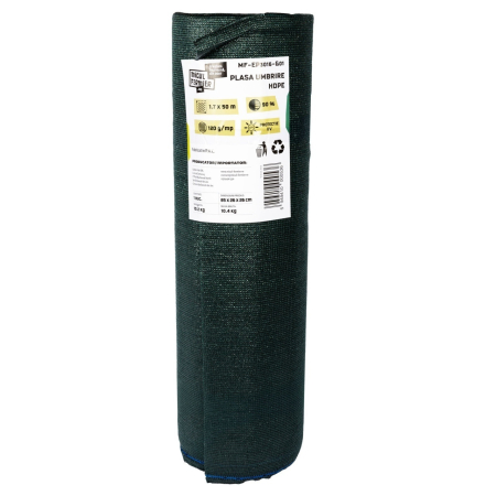 Plasa De Umbrire HDPE 1.7X50m 120G/mp 90% G01 Micul Fermier MF-EP3016-G01 [7]