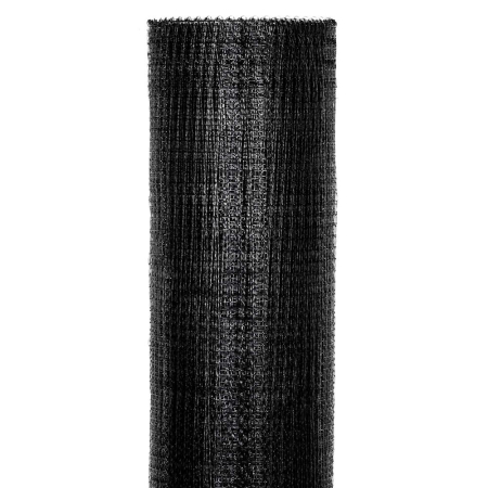 Plasa gradina anti daunatori si cartite, 45g/m2, 2x200 metri, ochiuri 15 mm, negru [20]