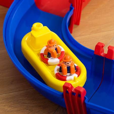  Playset pentru apa 78 Piese pentru Copii 3-6 Ani, 123x90x7cm, Albastru si Rosu [8]