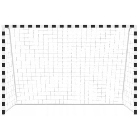 Poarta de fotbal 300x200 cm, structura metalica solida profil 6x3 cm, include plasa, ancore fixare, minge de fotbal [0]