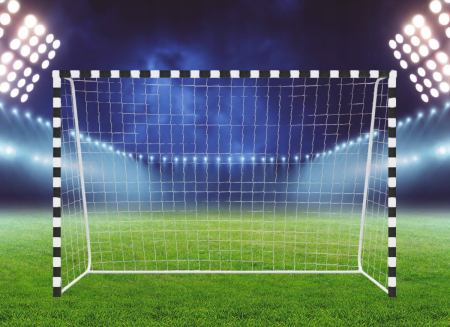 Poarta de fotbal 300x200 cm, structura metalica solida profil 6x3 cm, include plasa, ancore fixare, minge de fotbal [4]