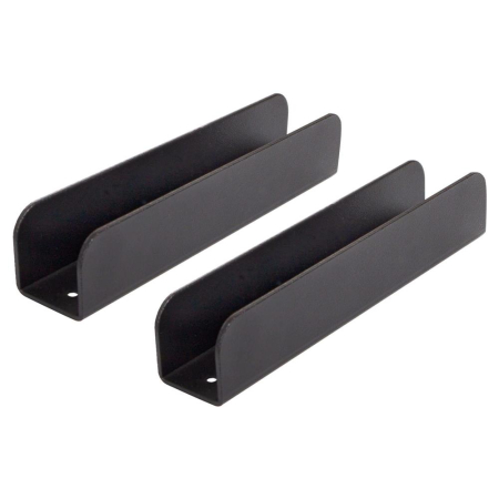 Poarta de siguranta Safety Gate pentru scari, ajustabila 117-124 cm, din otel, neagra [4]