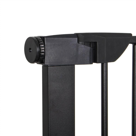Poarta de siguranta Safety Gate pentru scari, ajustabila 117-124 cm, din otel, neagra [6]
