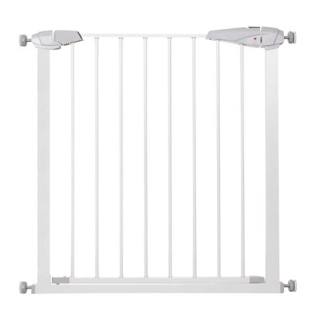 Poarta de siguranta Safety Gate pentru scari, ajustabila 132-141 cm, din otel, alba [6]