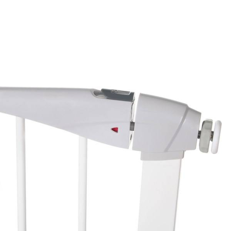 Poarta de siguranta Safety Gate pentru scari, ajustabila 132-141 cm, din otel, alba [5]
