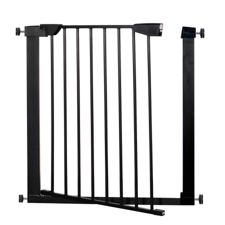 Poarta de siguranta Safety Gate pentru scari, ajustabila 75-82 cm, din otel, neagra [7]