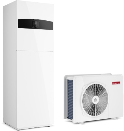 Pompa de caldura aer-apa monobloc ARISTON NIMBUS COMPACT 50 M NET - boiler integrat 180 litri, 7,5 kw, monofazata [4]