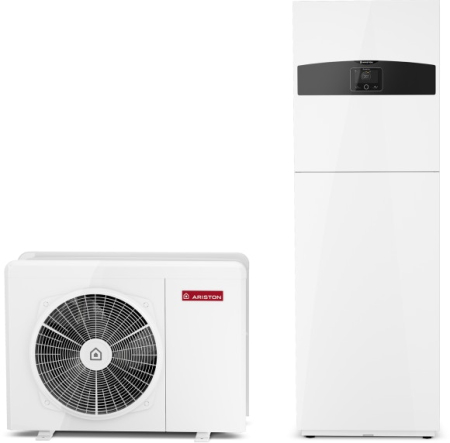 Pompa de caldura aer-apa monobloc ARISTON NIMBUS COMPACT 50 M NET - boiler integrat 180 litri, 7,5 kw, monofazata [2]