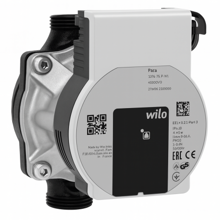 Incalzirea apei si a locuintei - Pompa de circulatie Giacomini P76WIY016 (Wilo Para), 25-130/7, inaltime pompare 7 m H2O, racord G 1 1/2" filet exterior, lungime 130 mm