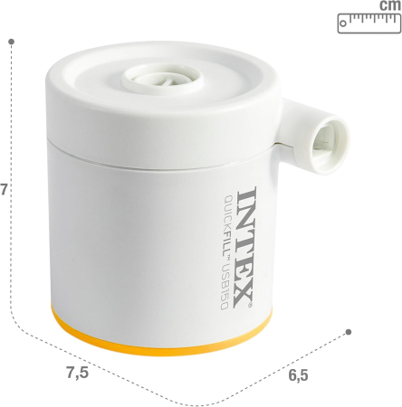 Pompa electrica Intex 66616 QuickFill USB150, USB, umflare si dezumflare, 150 L/min, alimentare USB [7]