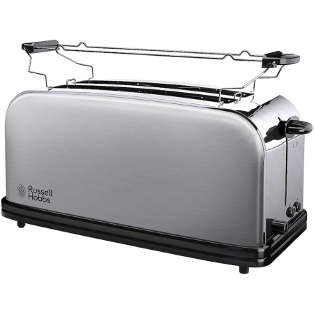 Bucatarie - Prajitor de paine cu 2 fante lungi Russell Hobbs Victory, fante extra late, gratar chifle, tava firimituri detasabila