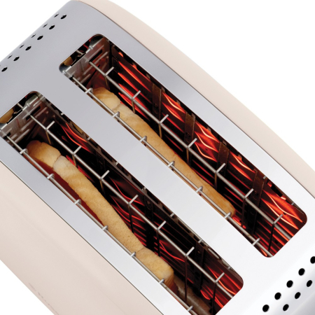 Prajitor de paine Russell Hobbs Colours Plus, 2 fante, gratar chifle, tava firimituri detasabila, functie decongelare, galben [3]