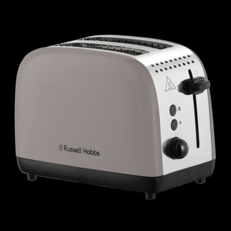Prajitor de paine Russell Hobbs Colours Plus, 2 fante, gratar chifle, tava firimituri detasabila, functie decongelare, maro [7]