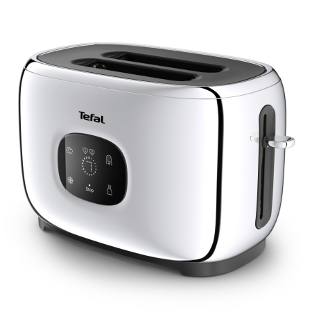 Bucatarie - Prajitor de paine Tefal Majestuo TT883D10, 1050W, 7 trepte de rumenire, functie dezghetare, reincalzire, tava detasabila firimituri, argintiu
