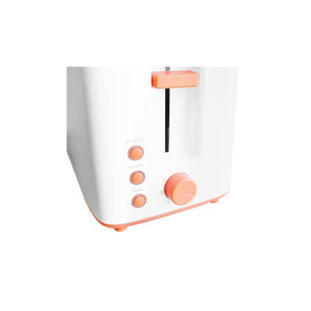 Prajitor paine Daewoo DBT70W, 900 W, 6 trepte, 280 mm, 180 mm, 190 mm, 0.95 kg, 2 felii, functie decongelare, Alb [1]