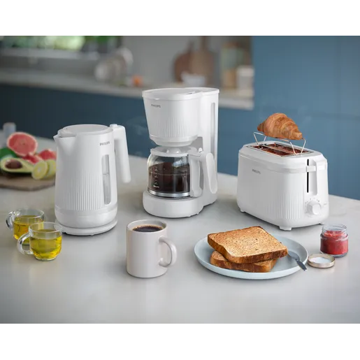 Prajitor paine Philips HD2511/00, 900 W, 8 trepte, 278 mm, 167 mm, 175 mm, 1.41 kg, 2 felii, functie decongelare, Alb [5]