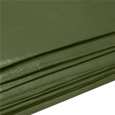 Prelata din polietilena impermeabila laminata, 100g/m2, 4x5 m, verde [11]