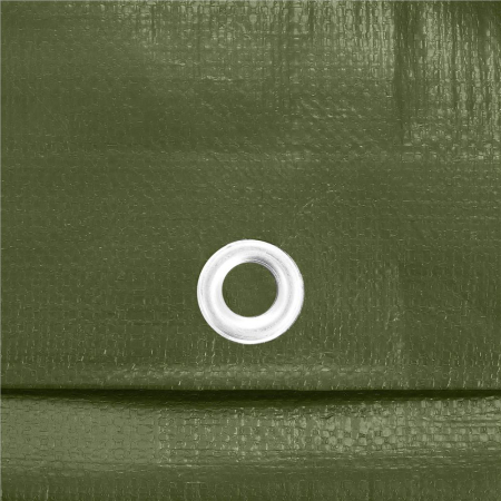 Prelata din polietilena impermeabila laminata, 100g/m2, 4x5 m, verde [6]
