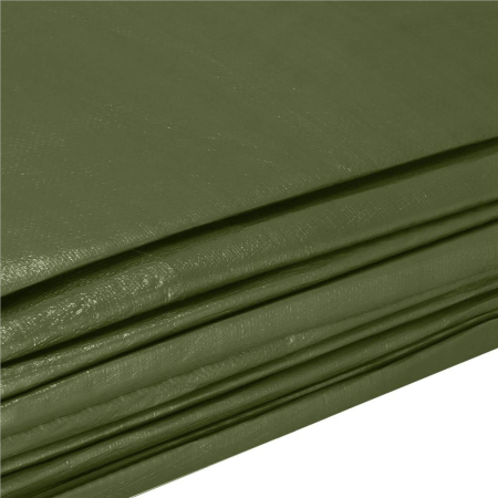 Prelata din polietilena impermeabila laminata, 120g/m2, 2x3m, verde [8]