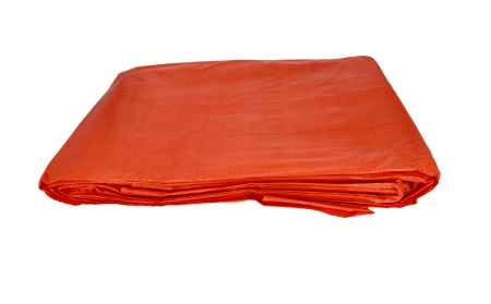 Unelte de vopsit si tencuit - Prelata Scley portocalie, greutate 140 gr/m2, 6 x 8 m
