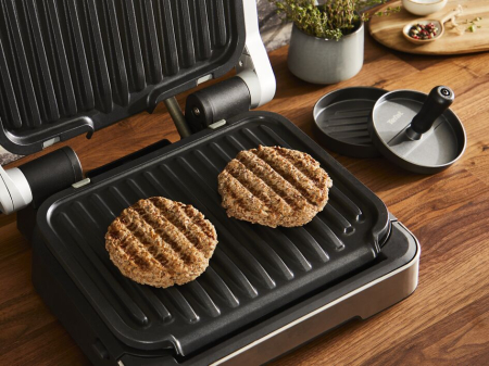 Presa pentru burgeri Tefal K1851134, 12 cm, acoperire antiaderenta, crestaturi pentru formare uniforma, compatibila cu masina de spalat vase, g [7]