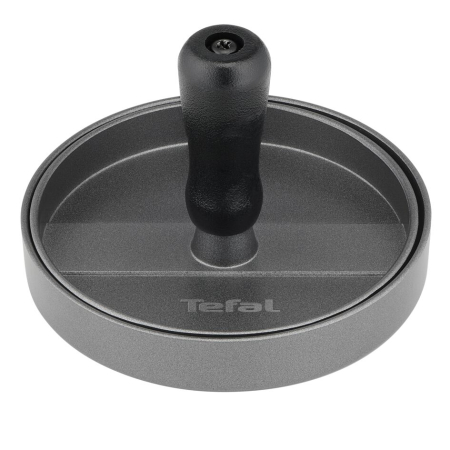 Ustensile bucatarie - Presa pentru burgeri Tefal K1851134, 12 cm, acoperire antiaderenta, crestaturi pentru formare uniforma, compatibila cu masina de spalat vase, g