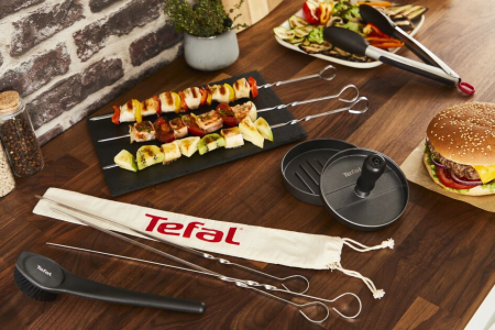 Presa pentru burgeri Tefal K1851134, 12 cm, acoperire antiaderenta, crestaturi pentru formare uniforma, compatibila cu masina de spalat vase, g [9]
