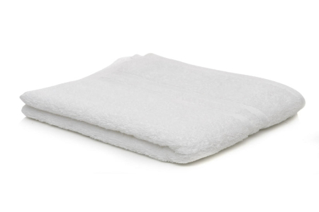 Textile & Saltele - Prosop Brius alb 100% bumbac bax, Bumbac 100% de tip frotir, Super absorbante, 70x140