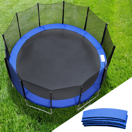 Protectie arcuri pentru trambulina cu diametrul de 366 cm, Albastru [3]