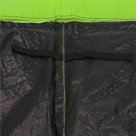 Protectie arcuri trambulina 366 cm spuma epe 3 straturi, dimensiune universala, verde negru [6]