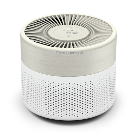 Purificator de aer Rowenta Pure Air Mini PU1521F0, 22 m², mod silentios, ultra-compact, filtrare HEPA Allergy+, CADR 85 m³/ora, alb & crem [9]
