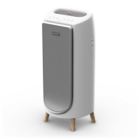 Climatizare si ventilatie - Purificator Intense Pure Air Home PU6180F0, sistem de filtrare HEPA, 5 trepte de viteza, 3 trepte de filtrare, 60 W, alb & gri