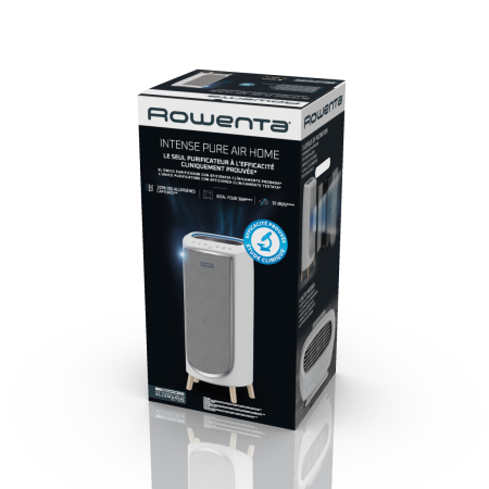 Purificator Intense Pure Air Home PU6180F0, sistem de filtrare HEPA, 5 trepte de viteza, 3 trepte de filtrare, 60 W, alb & gri [9]
