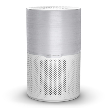 Climatizare si ventilatie - Purificator Rowenta Pure Air Compact PU2220F0, sistem de filtrare 3-in-1 HEPA, 3 trepte de viteza, mod auto, 3 filtre, functie Allergen Boost, alb