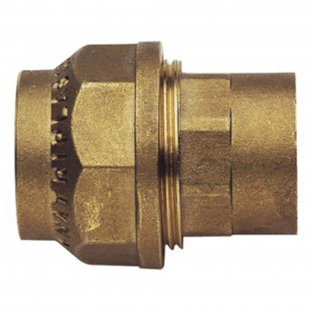 Scurgeri, sifoane, racorduri sanitare - Racord compresie alama Remer Rubinetterie Minutery 490RF2063, filet interior, 2" x 63 mm, alama