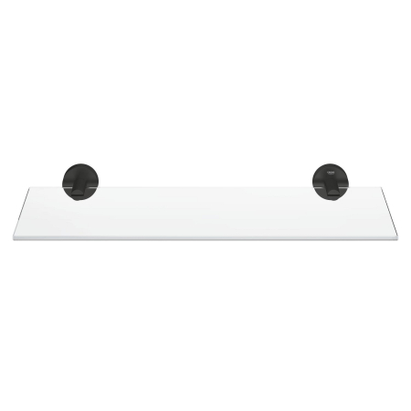 Raft baie Grohe 412022430, 530 mm, 145 mm, 2 orificii instalare, pe perete, sticla, metal, elemente fixare, Negru [2]