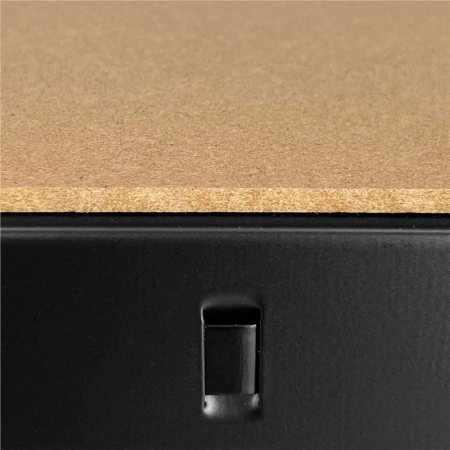 Raft cadru metalic modular pentru depozitare, 5 polite, 180x90x40cm, sarcina 825kg [7]